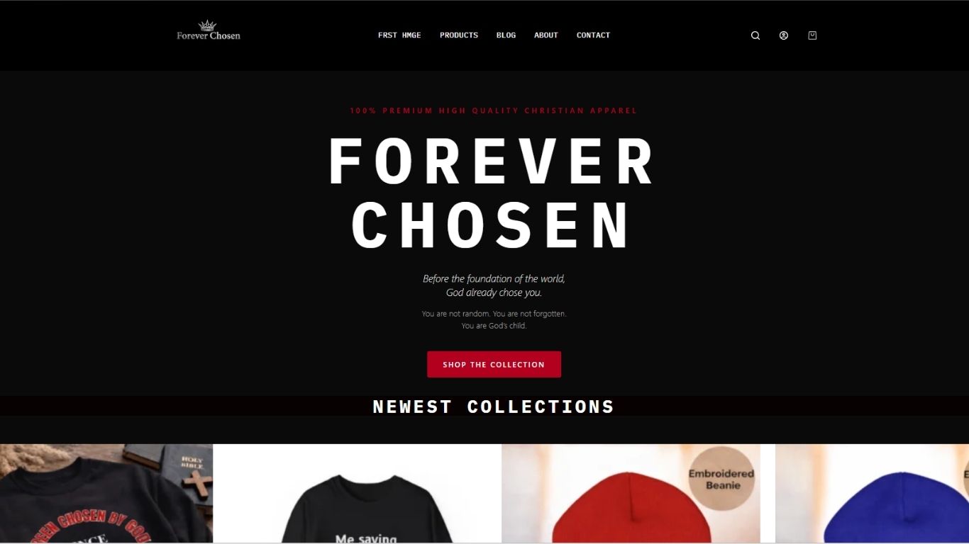 Forever Chosen Mockup
